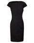 Picture of Winning Spirit Ladies' Wool Blend Stretch Cap Sleeve Dress M9281