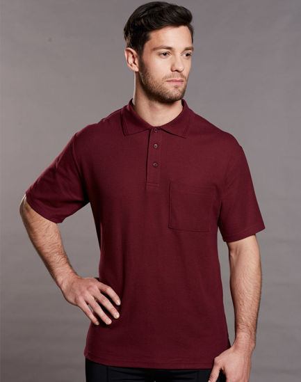 Picture of Winning Spirit Pocket Short Sleeve Polo PS41