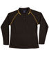 Picture of Winning Spirit Ladies' Cooldry Raglan L/S Polo PS44