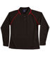 Picture of Winning Spirit Ladies' Cooldry Raglan L/S Polo PS44