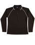 Picture of Winning Spirit Ladies' Cooldry Raglan L/S Polo PS44