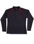 Picture of Winning Spirit Ladies' Cooldry Raglan L/S Polo PS44