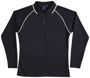 Picture of Winning Spirit Ladies' Cooldry Raglan L/S Polo PS44