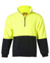 Picture of Winning Spirit Hi-Vis Polar Fleece Half Zip Pullover SW07