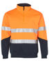 Picture of Winning Spirit Hi-Vis L/S Fleecy Collar Sweater 3M Tapes SW14