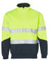 Picture of Winning Spirit Hi-Vis L/S Fleecy Collar Sweater 3M Tapes SW14