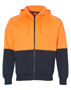 Picture of Winning Spirit Hi-Vis Two Tone Fleecy Hoodie SW24