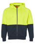 Picture of Winning Spirit Hi-Vis Two Tone Fleecy Hoodie SW24