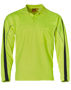 Picture of Winning Spirit Men'S Truedry L/S Hi-Vis Polo SW33A