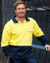 Picture of Winning Spirit Hi-Vis Two Tone Cotton Fleecy Sweat SW47