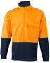 Picture of Winning Spirit Hi-Vis Two Tone Cotton Fleecy Sweat SW47