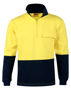 Picture of Winning Spirit Hi-Vis Two Tone Cotton Fleecy Sweat SW47