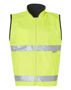 Picture of Winning Spirit Hi-Vis Reversible Mandarine Collar Safety Vest With 3M Tapes SW49