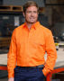 Picture of Winning Spirit Men'S Hi-Vis L/S Drill Shirt SW51