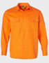 Picture of Winning Spirit Men'S Hi-Vis L/S Drill Shirt SW51