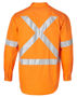 Picture of Winning Spirit Men'S Hi-Vis L/S Drill Shirt With 3M Tapes SW56