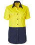 Picture of Winning Spirit Ladies' Hi-Vis S/S Safety Shirt SW63