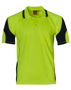 Picture of Winning Spirit Cooldry Hi-Vis Mini Waffle Safety Polo SW71