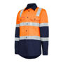 Picture of Hard Yakka Biomotion Hi Vis 2 Tone X Back Shirt Y04270