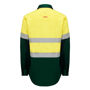 Picture of Hard Yakka Core Hi Vis 2 Tone Taped Drill Shirt Y04610