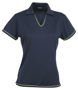 Picture of Stencil Ladies Cool Dry Short Sleeve Polo 1110B