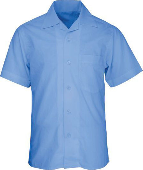 Picture of Bocini Boys Short Sleeve School Shirt CS1307