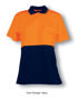 Picture of Bocini Ladies Hi-Vis Short Sleeve Safety Polo SP0692