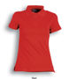 Picture of Bocini Ladies Pique Knit Fitted Cotton/Spandex Polo CP0756