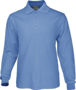 Picture of Bocini Mens Long Sleeve Basic Polo CP1401