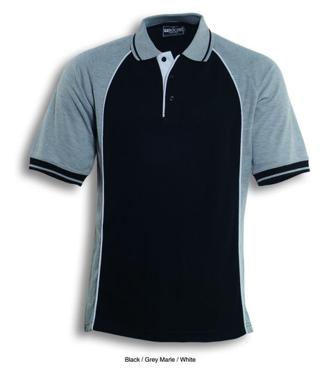 Picture of Bocini Men'S Panel Polo CP0434