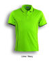 Picture of Bocini Stitch Feature Essentials-Kids Short Sleevepolo CP0930