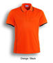 Picture of Bocini Stitch Feature Essentials-Kids Short Sleevepolo CP0930