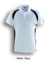 Picture of Bocini Team Essential-Ladies Short Sleeve Contrastpanel Polo CP0929