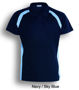 Picture of Bocini Team Essentials-Men'S Short Sleeve Contrastpanel Polo CP0919