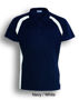 Picture of Bocini Team Essentials-Men'S Short Sleeve Contrastpanel Polo CP0919