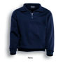 Picture of Bocini Unisex Adult 1/2 Zip Fleece With Pocket CJ817