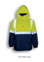 Picture of Bocini Unisex Adult Hi-Vis Mesh Lining Jacket Withreflective Tape SJ0432