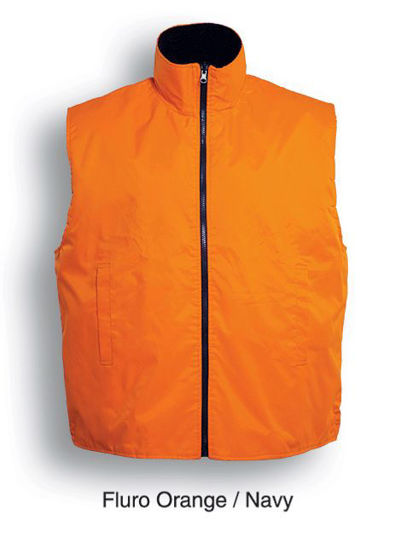 Picture of Bocini Unisex Adult Hi-Vis Reversible Vest SJ0429