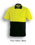 Picture of Bocini Unisex Adult Hi-Vis Safety Polo -Shortsleeve SP0427