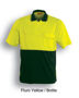 Picture of Bocini Unisex Adult Hi-Vis Safety Polo -Shortsleeve SP0427