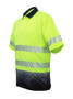 Picture of Bocini Unisex Adult Hi-Vis Short Sleeve Sublimated Reflective Polo SP0723