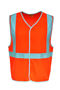 Picture of Bocini Unisex Adult Hi-Vis Vest With Crossing Tape SJ0323