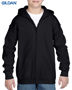 Picture of Gildan Heavy Blend Youth Full Zip Hooded Sweatshirt 18600B