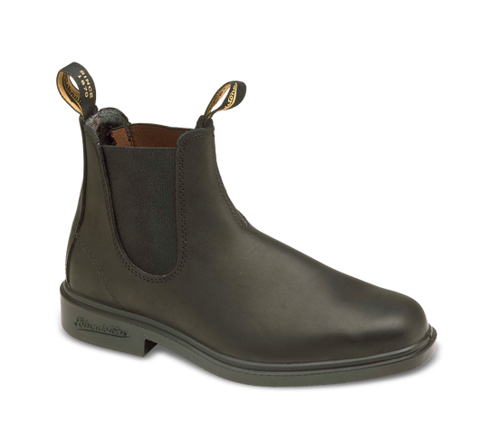 Picture of Blundstone Black Thoroughbred Elastic Side Dress Boot 663 663