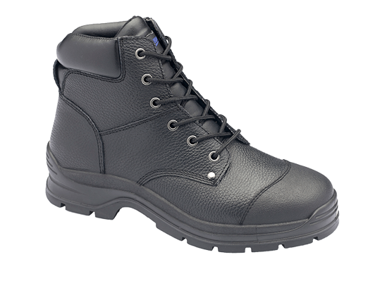 Picture of Blundstone Black Rambler Print Lace Up Safety Boot With Bump Guard 313