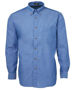 Picture of JB's wear Jb’S Long Sleeve Indigo Chambray Shirt 4IC