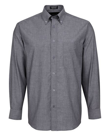 Picture of JB's wear Jb’S Long Sleeve Fine Chambray Shirt 4FC