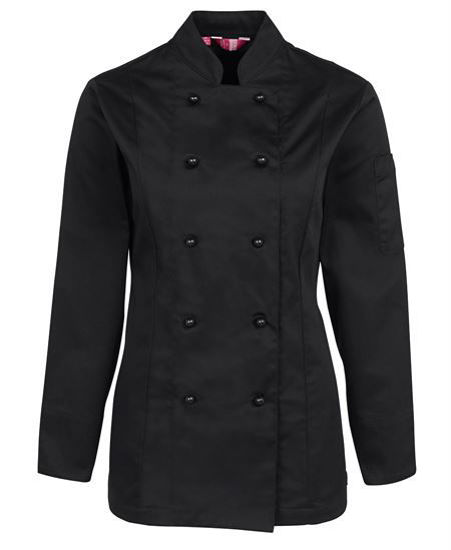 Picture of JB's wear Ladies Long Sleeve Chef'S Jacket 5CJ1