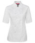 Picture of JB's wear Ladies Short Sleeve Chef'S Jacket 5CJ21