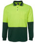 Picture of JB's wear Hi Vis Long Sleeve Trad Polo 6HVPL